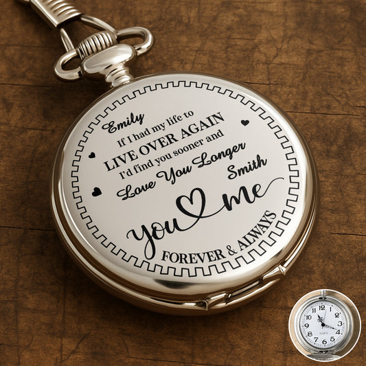 If I Had My Life To Live Over Again Love You Longer Hearts Design