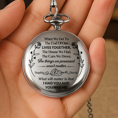 When We Get To The End Of Our Lives Together Leaves And Wedding Rings