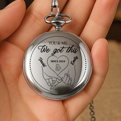 You & Me We Got This, Holding Hands Heart Design