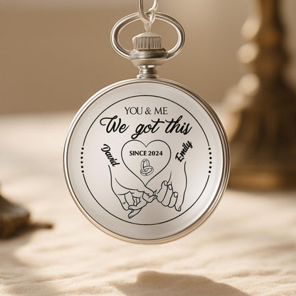 You & Me We Got This, Holding Hands Heart Design