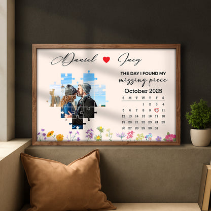 The Day I Found My Missing Piece With Puzzle Pieces And Flowers