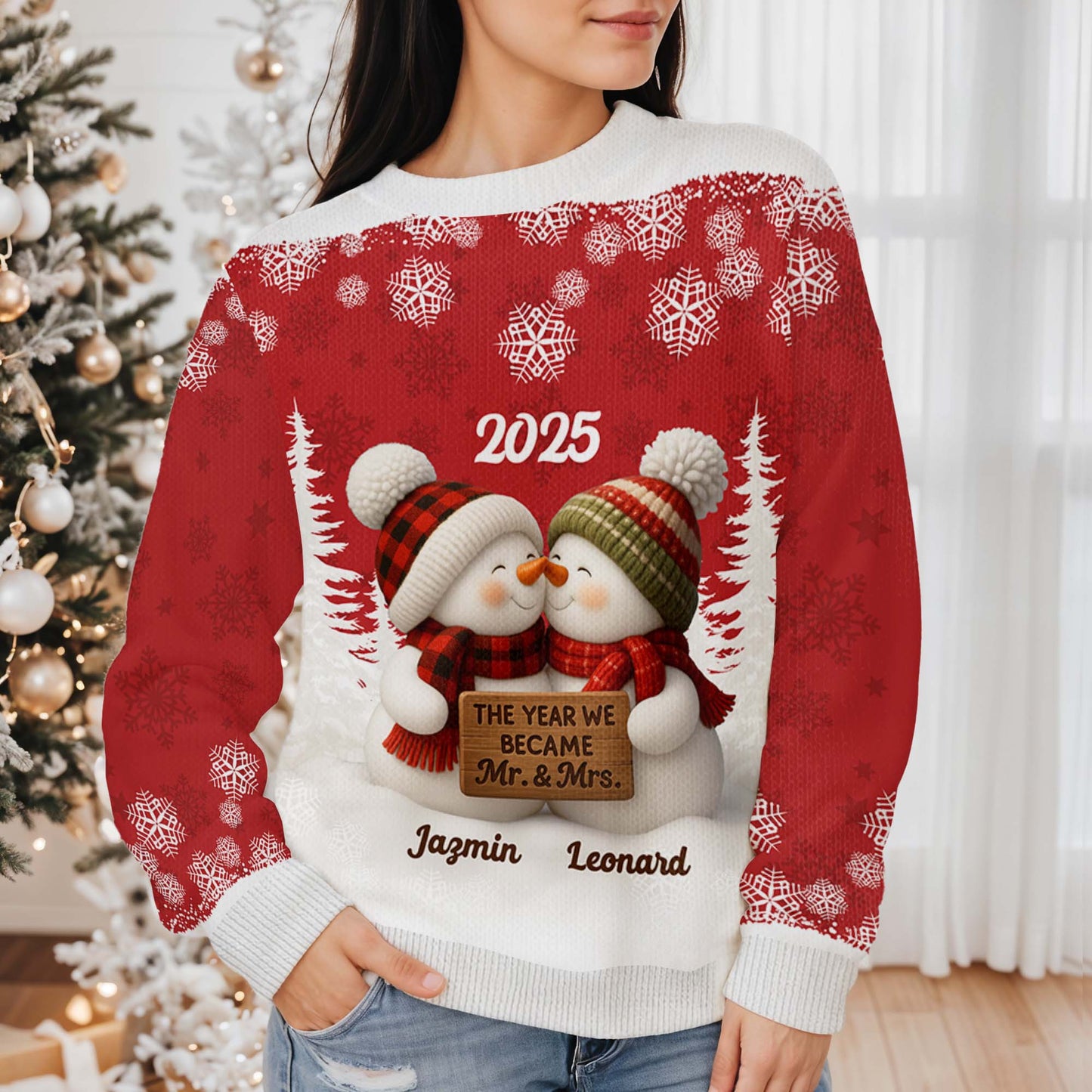 The Year We Became Mr And Mrs, Snowmen And Snowflakes