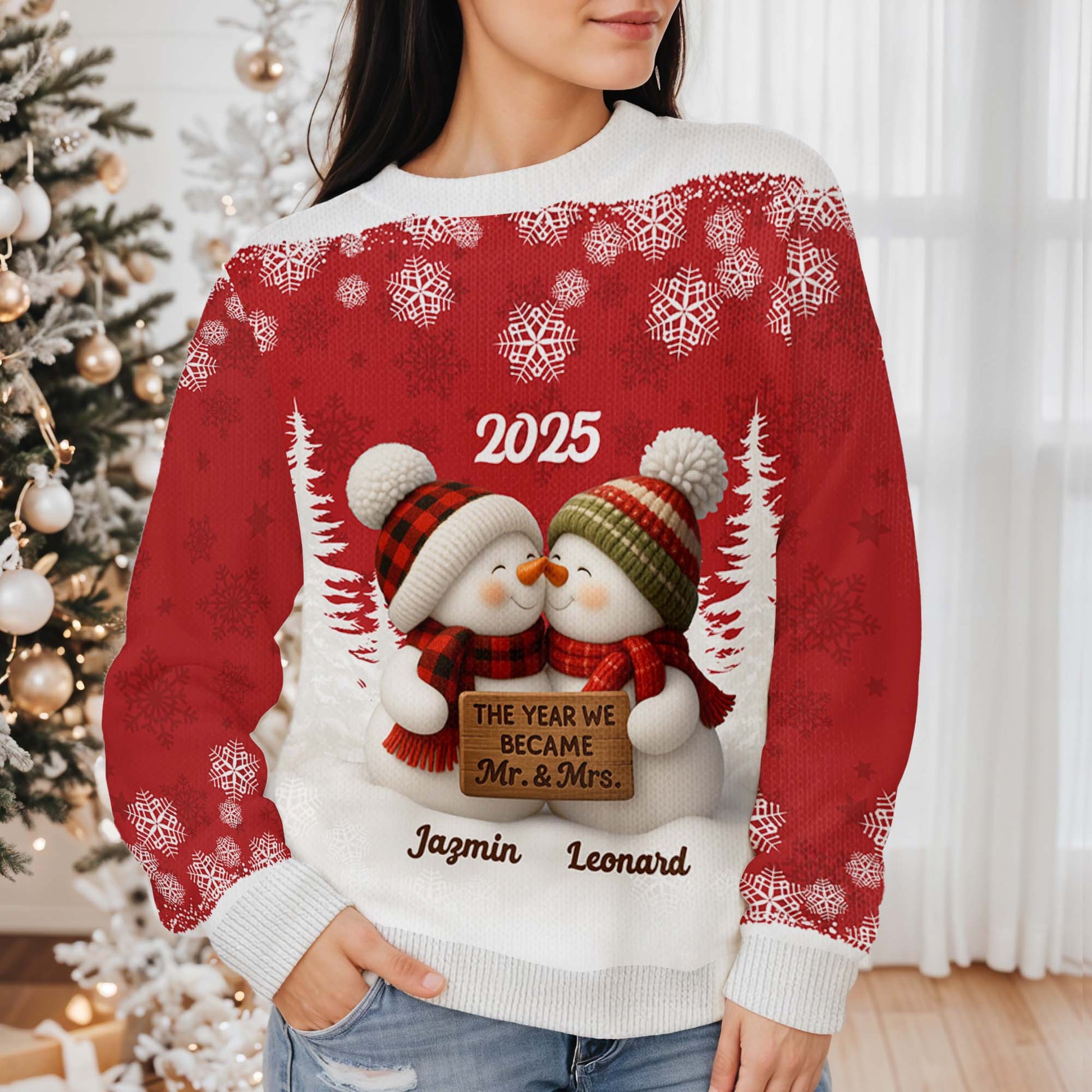 The Year We Became Mr And Mrs, Snowmen And Snowflakes