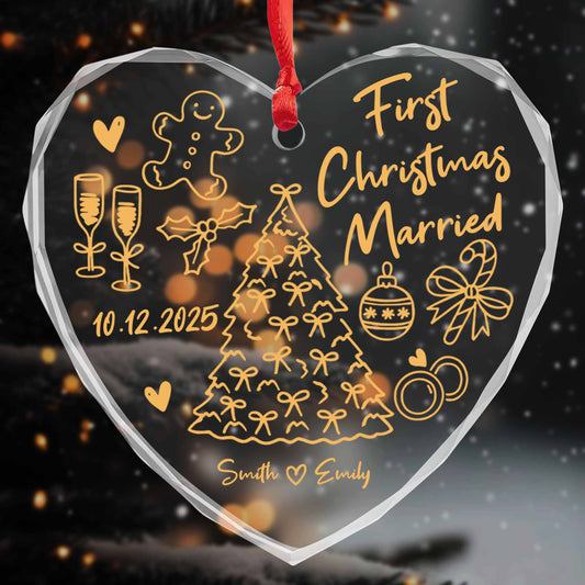 First Christmas Married, Christmas Tree And Gingerbread