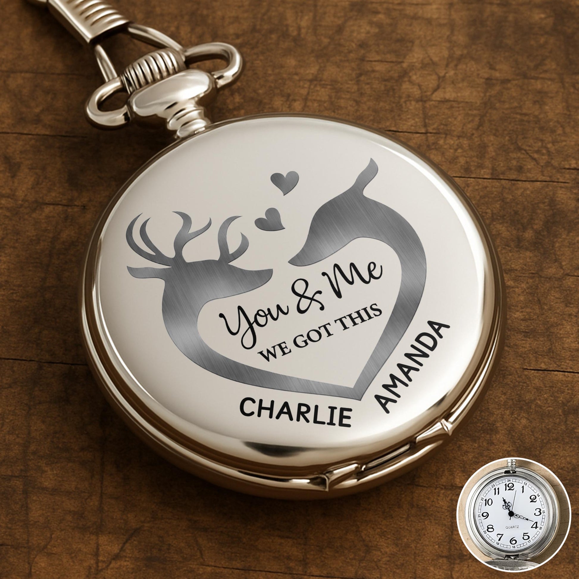 You & Me We Got This Heart Deer For Couples