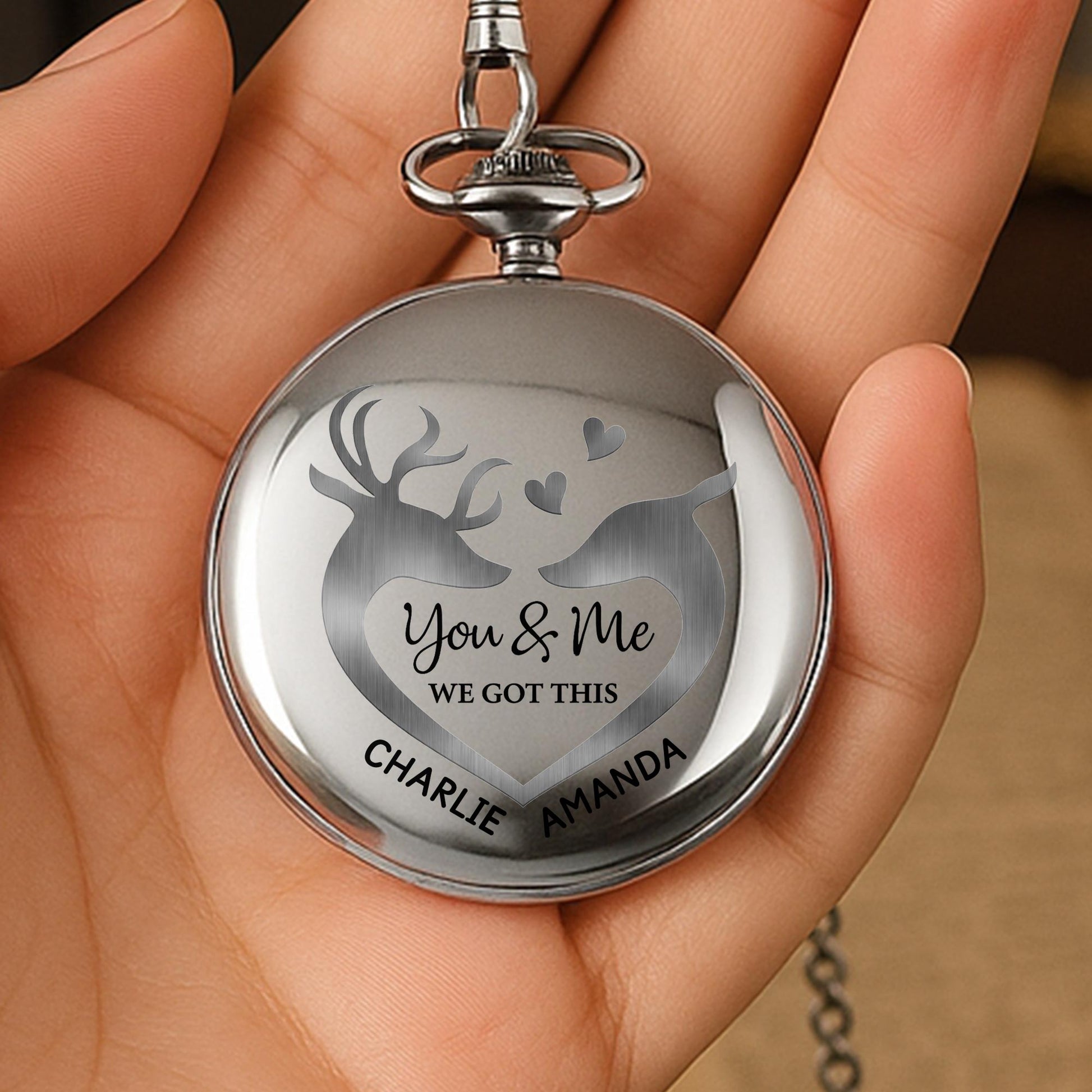 You & Me We Got This Heart Deer For Couples