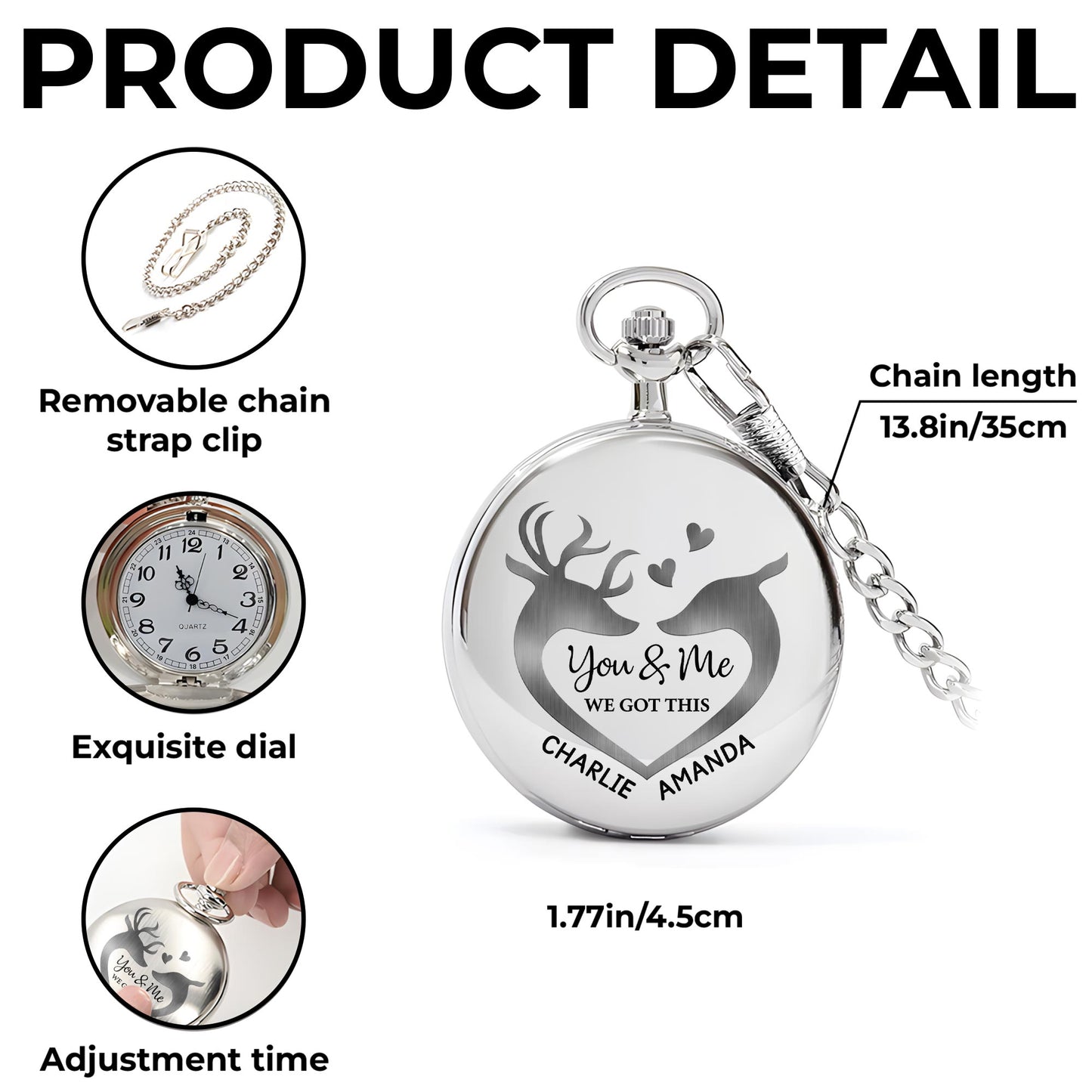 You & Me We Got This Heart Deer For Couples