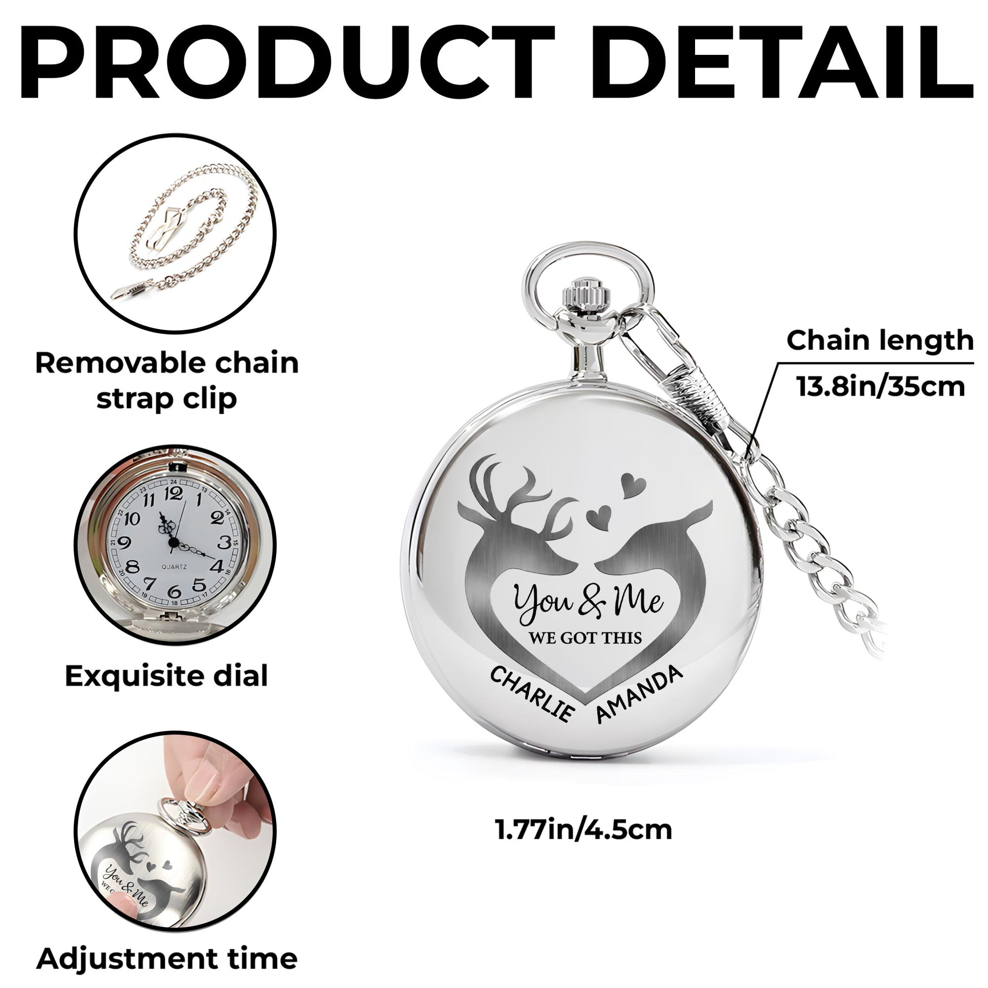 You & Me We Got This Heart Deer For Couples