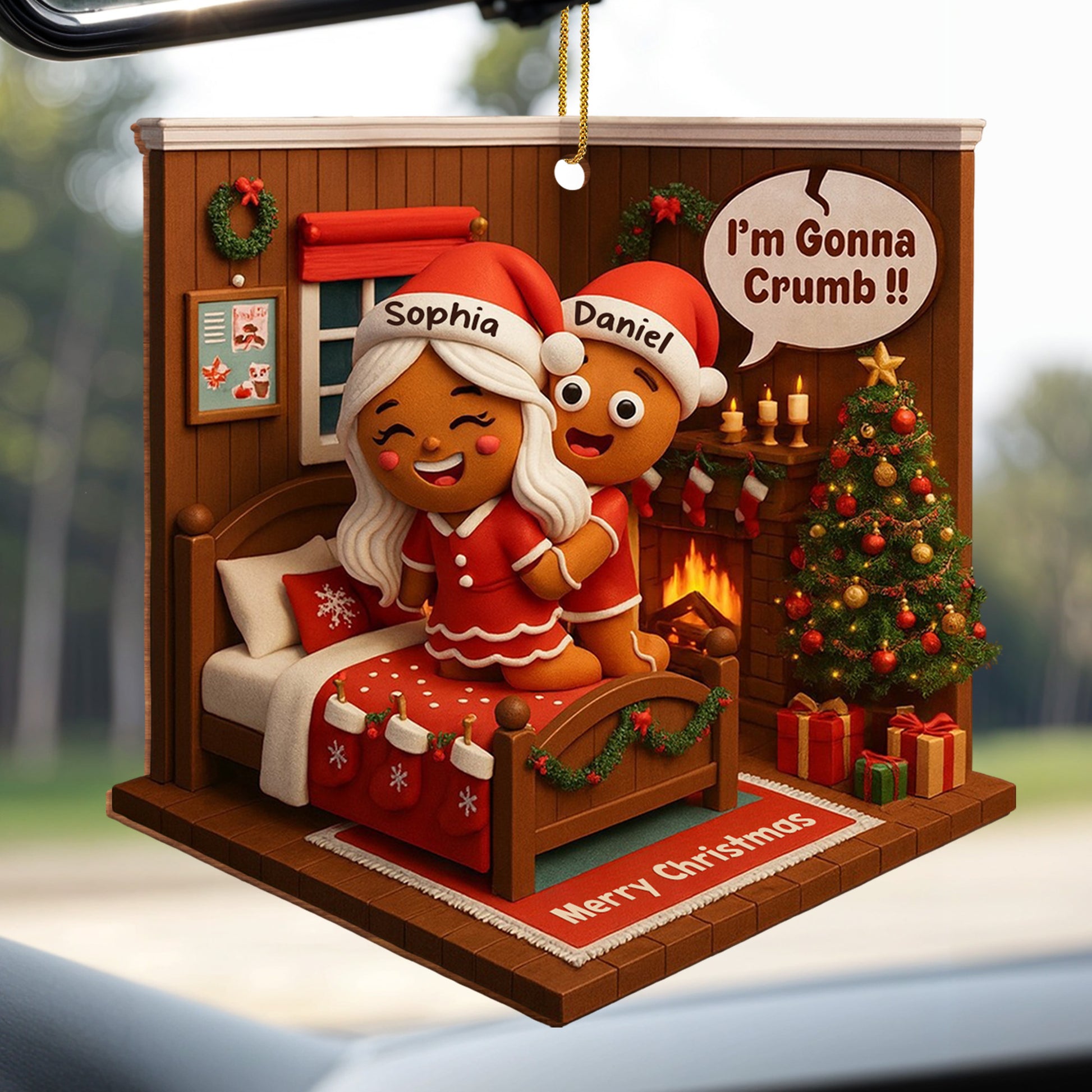 I'm Gonna Crumb, Gingerbread Man And Christmas Tree