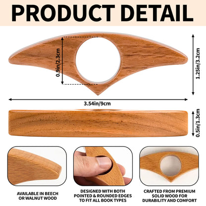 To Many More Chapters Together Wooden Page Holder