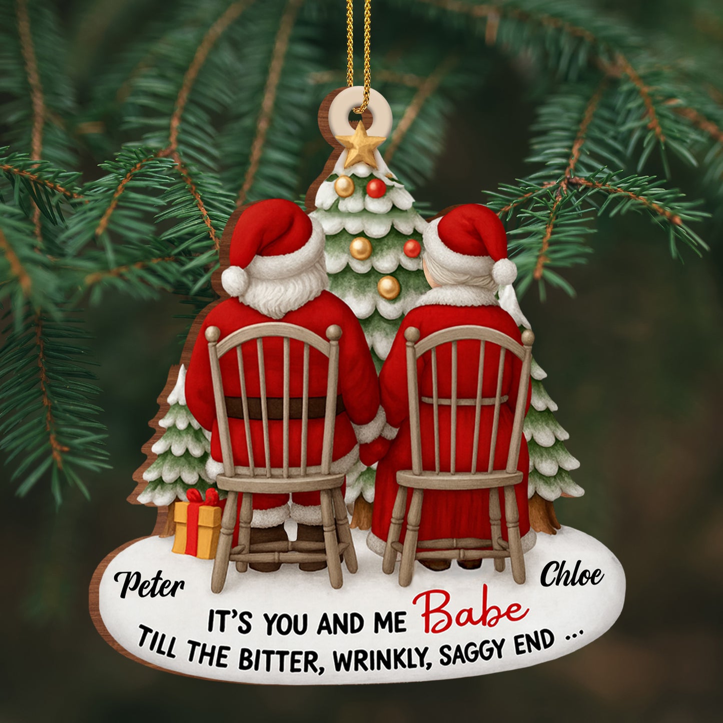 You And Me Babe Till The Bitter Wrinkly Saggy End