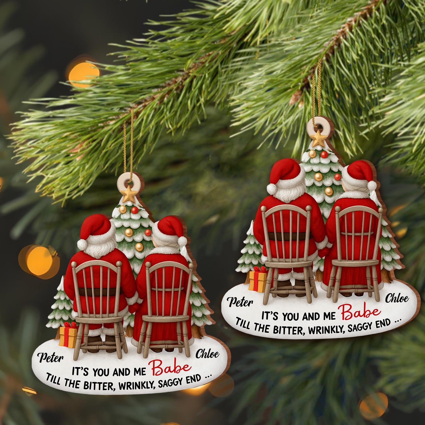 You And Me Babe Till The Bitter Wrinkly Saggy End