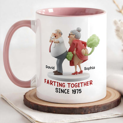 Farting Together Since [Year], A Humorous Memento For Couples
