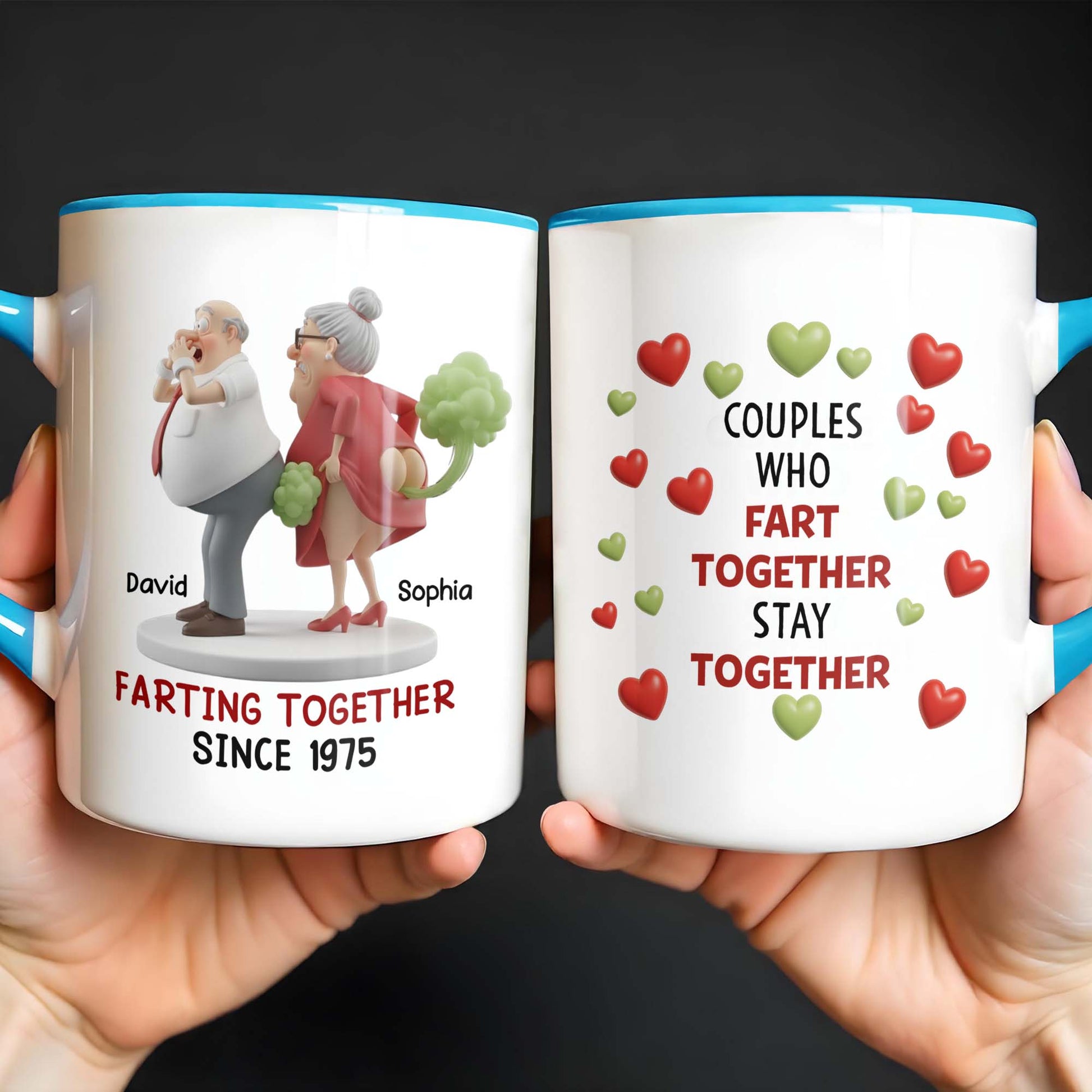 Farting Together Since [Year], A Humorous Memento For Couples