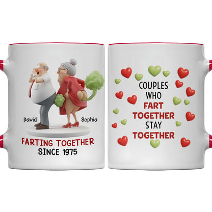 Farting Together Since [Year], A Humorous Memento For Couples