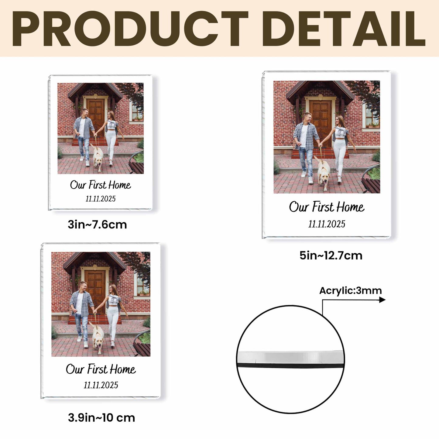 Our First Home With House, Couple, and Dog