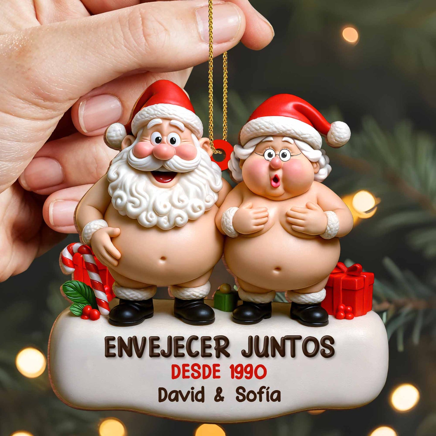 Envejecer Juntos, Santa Claus Figures