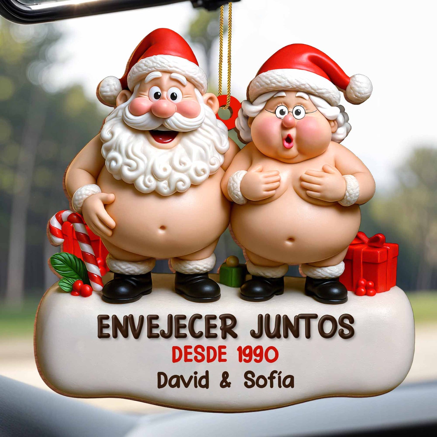 Envejecer Juntos, Santa Claus Figures