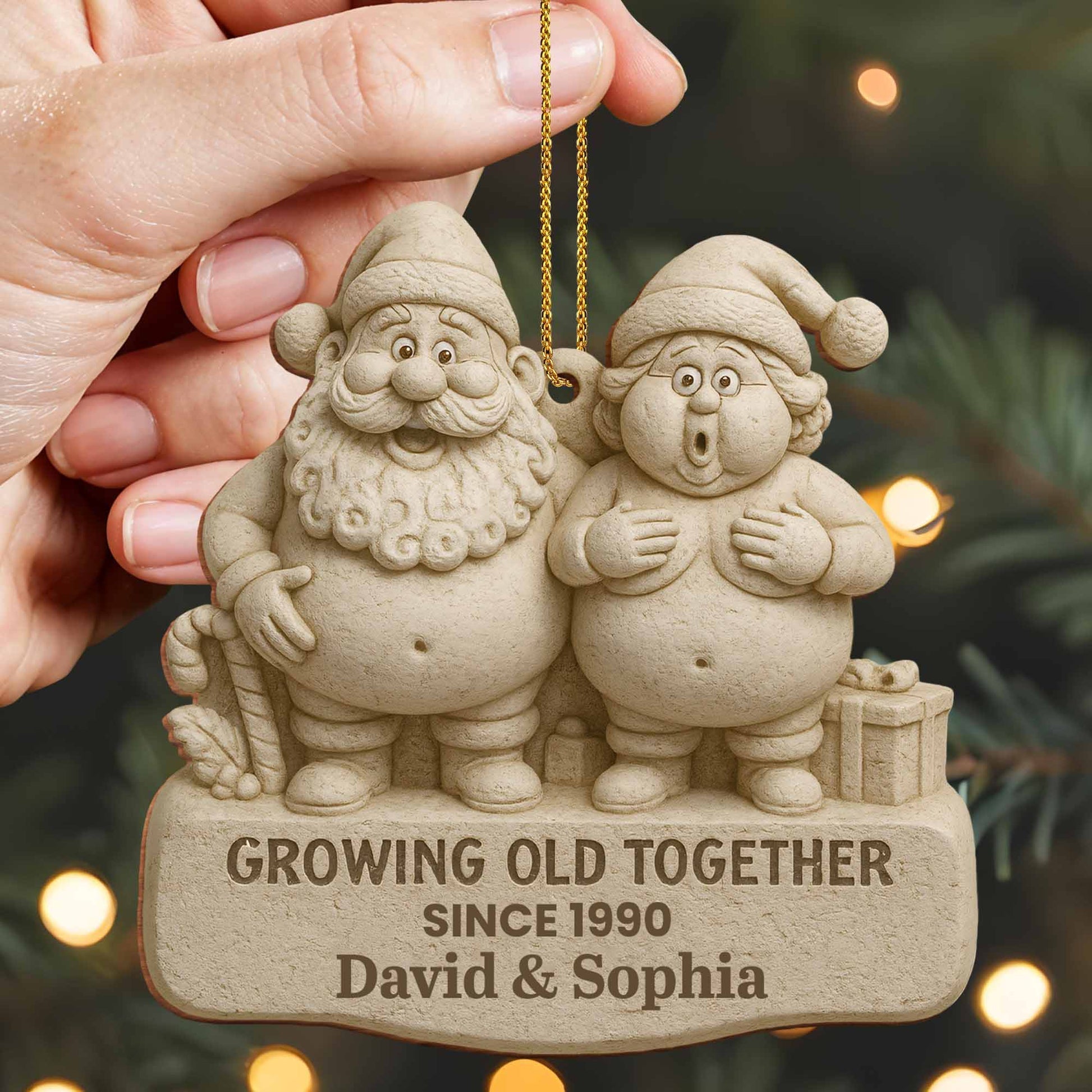 Growing Old Together, Santa Claus And Mrs. Claus