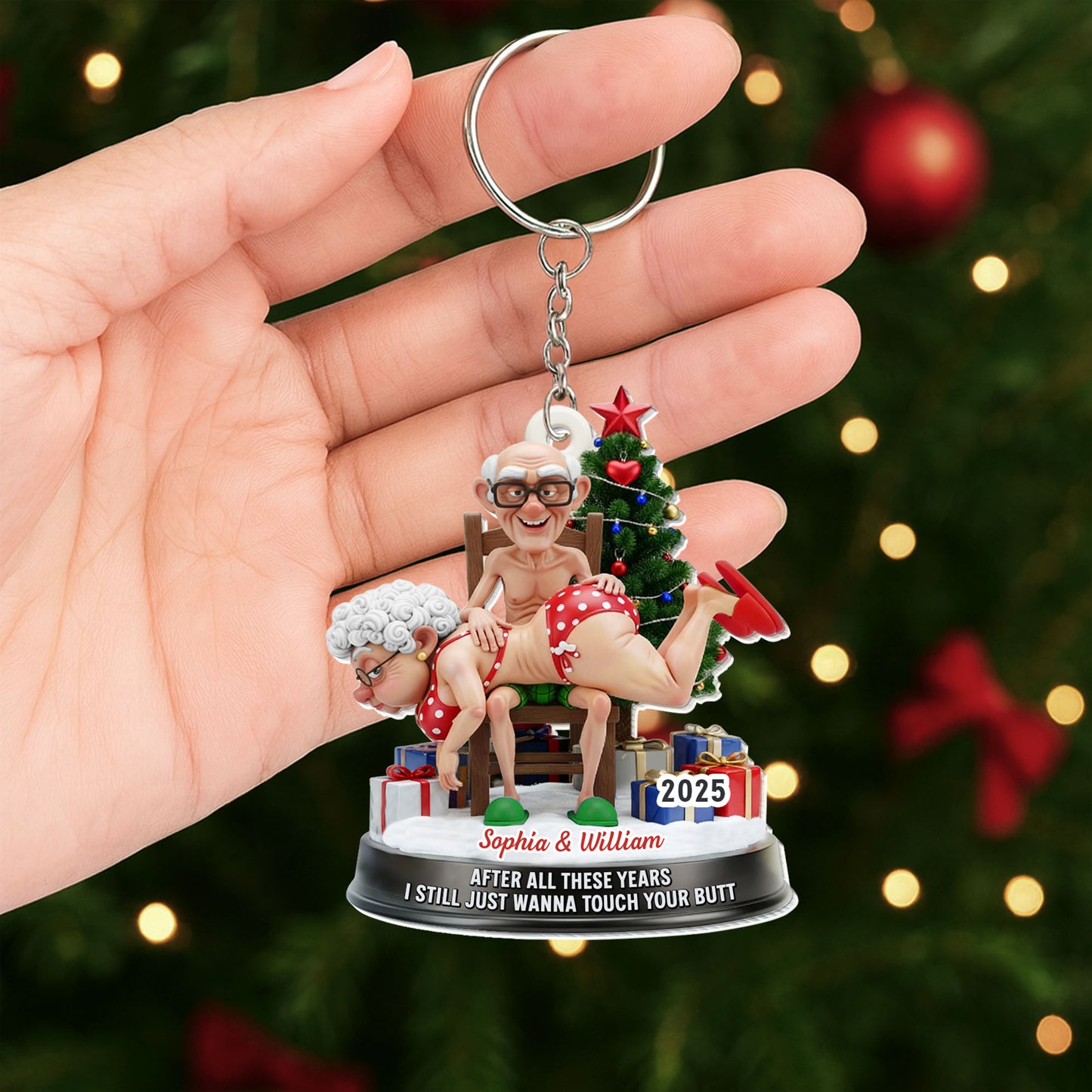After All These Years, Touch Your Butt, Elderly Couple Keychain