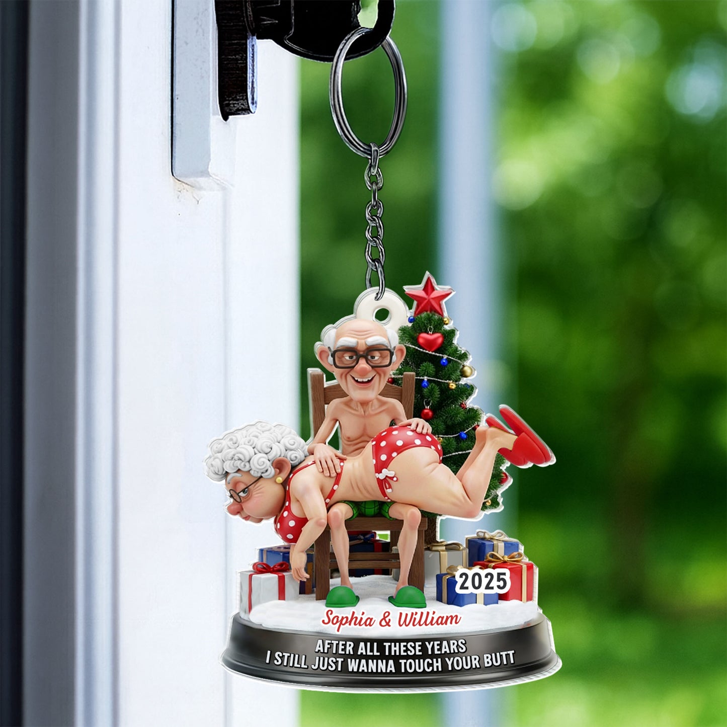 After All These Years, Touch Your Butt, Elderly Couple Keychain