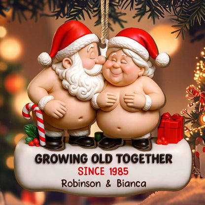 Growing Old Together With Santa And Mrs. Claus