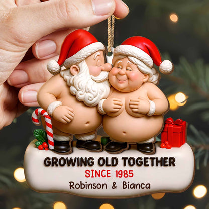Growing Old Together With Santa And Mrs. Claus