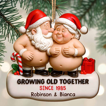 Growing Old Together With Santa And Mrs. Claus