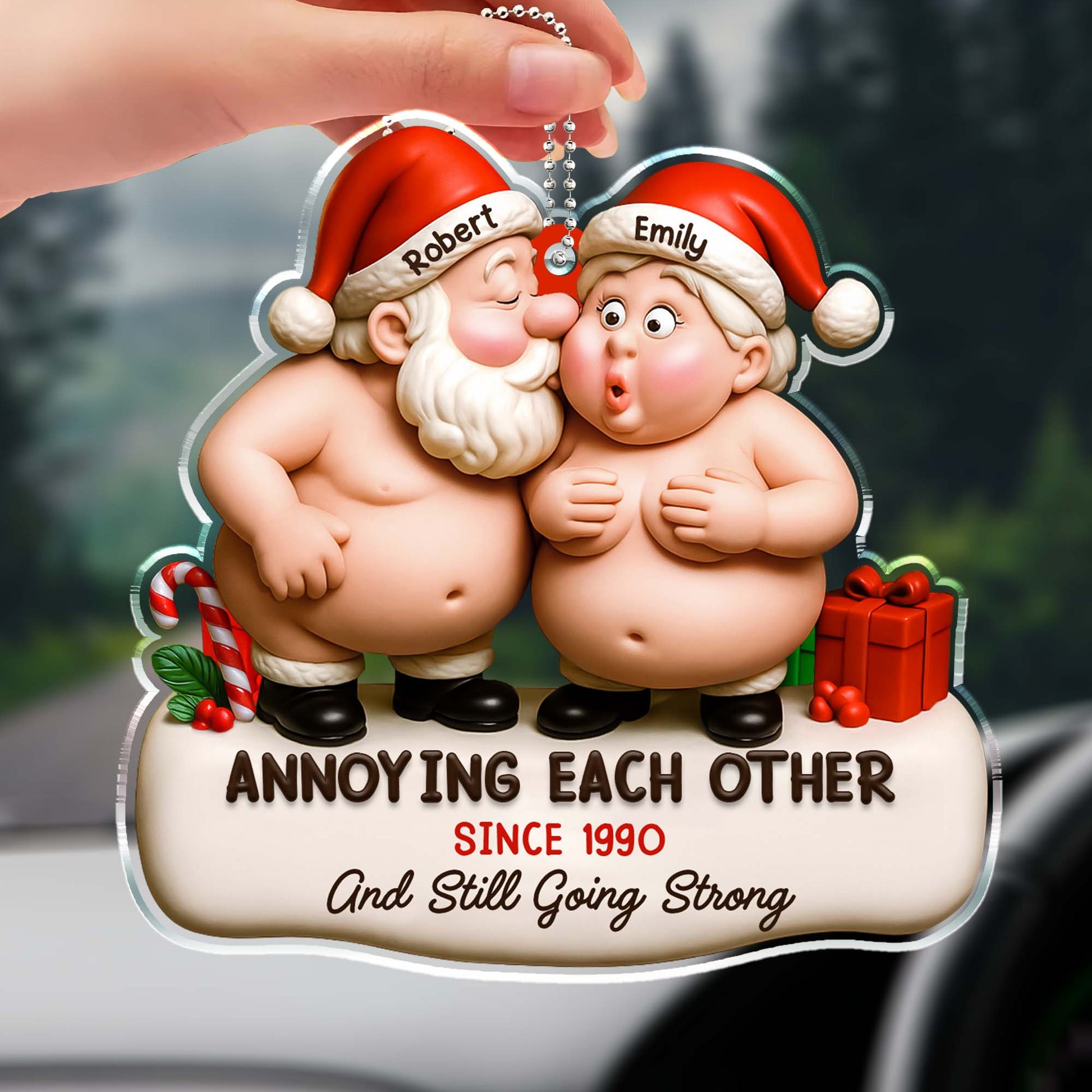 Annoying Each Other And Still Going Strong, Santa Hats