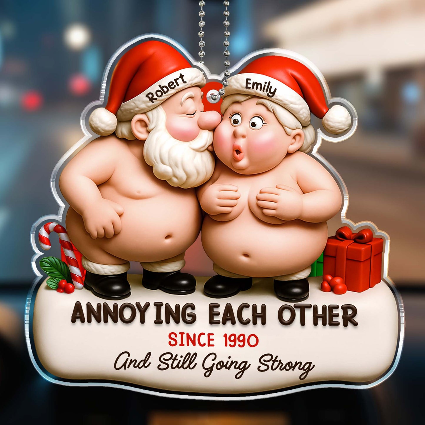 Annoying Each Other And Still Going Strong, Santa Hats