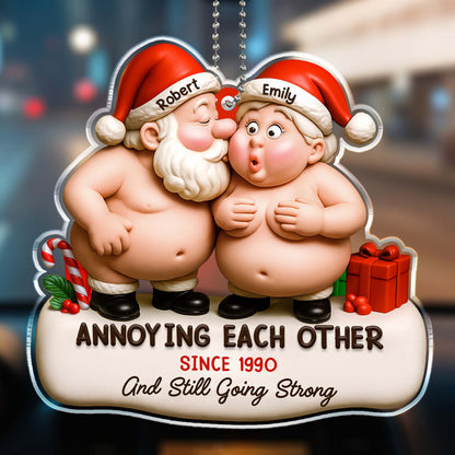 Annoying Each Other And Still Going Strong, Santa Hats