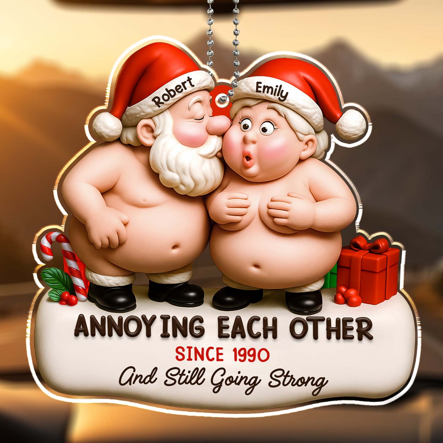 Annoying Each Other And Still Going Strong, Santa Hats