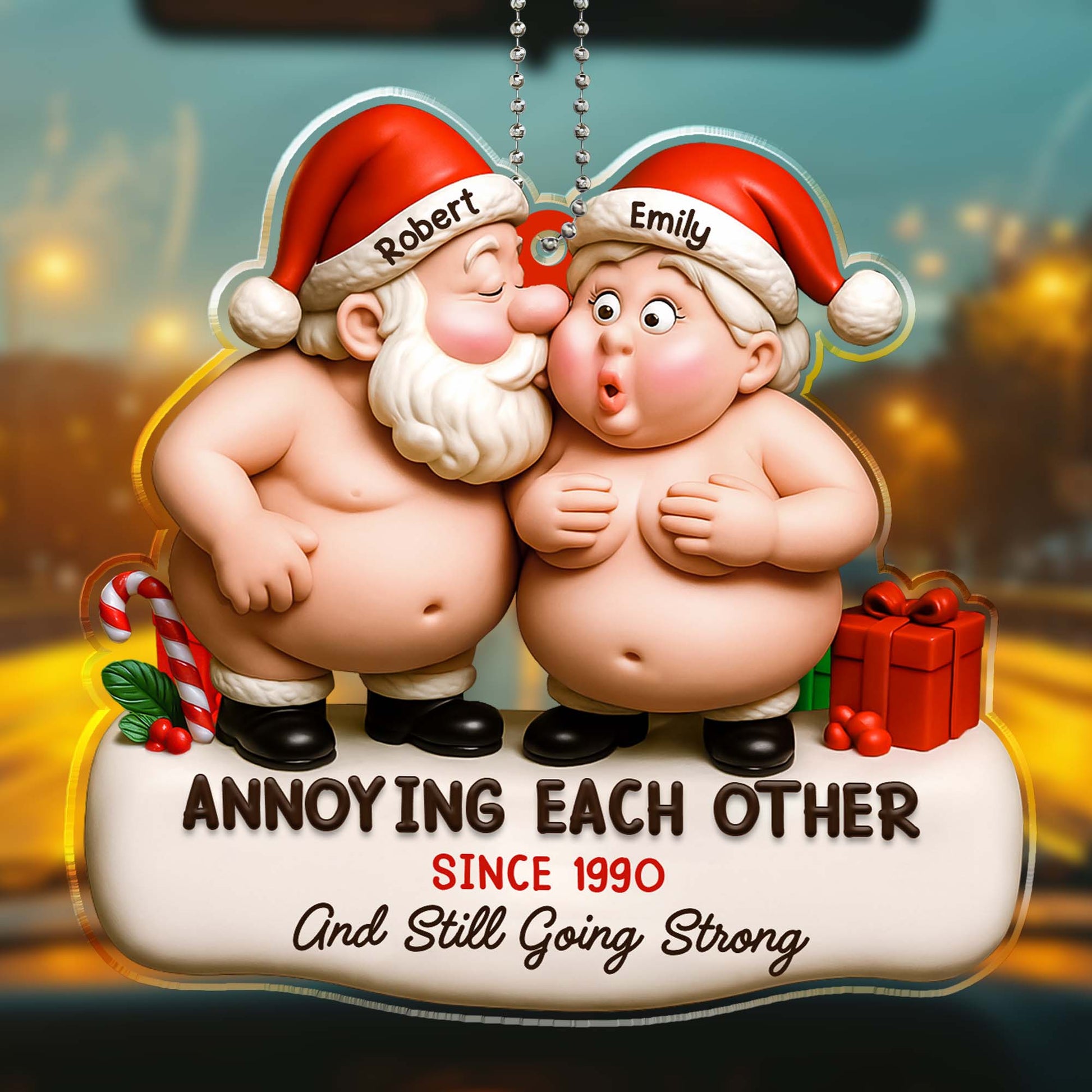 Annoying Each Other And Still Going Strong, Santa Hats