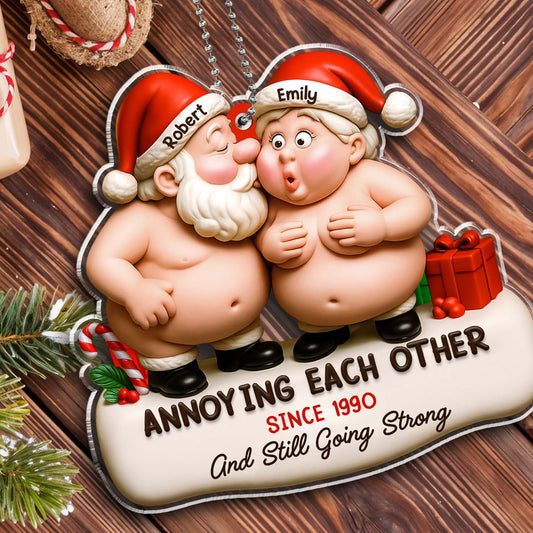 Annoying Each Other And Still Going Strong, Santa Hats