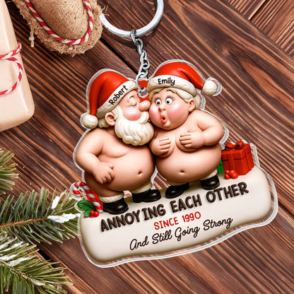 Annoying Each Other Since And Still Going Strong, Couple Christmas Gift