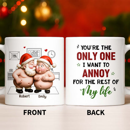 To My Wonderful Wife Merry Christmas With All My Love Santa And Elf