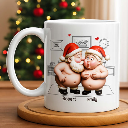 To My Wonderful Wife Merry Christmas With All My Love Santa And Elf