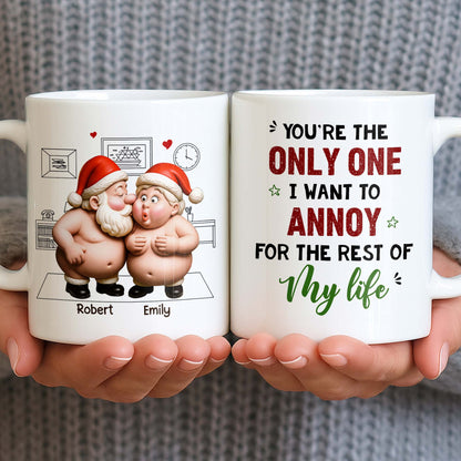 To My Wonderful Wife Merry Christmas With All My Love Santa And Elf