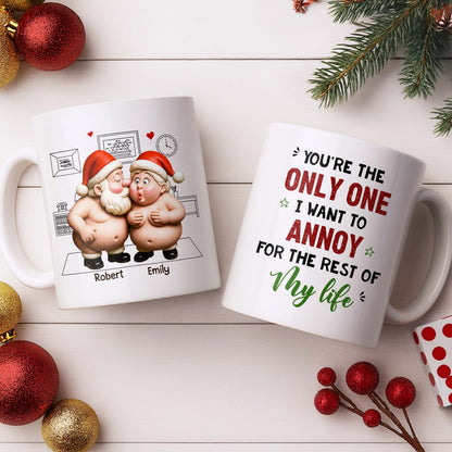 To My Wonderful Wife Merry Christmas With All My Love Santa And Elf