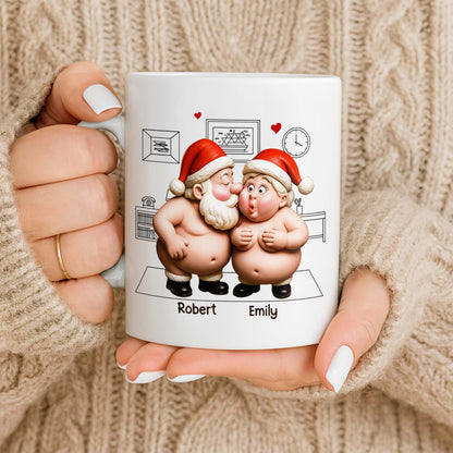 To My Wonderful Wife Merry Christmas With All My Love Santa And Elf