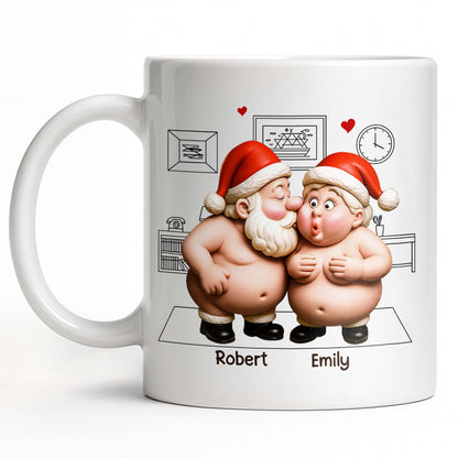 To My Wonderful Wife Merry Christmas With All My Love Santa And Elf