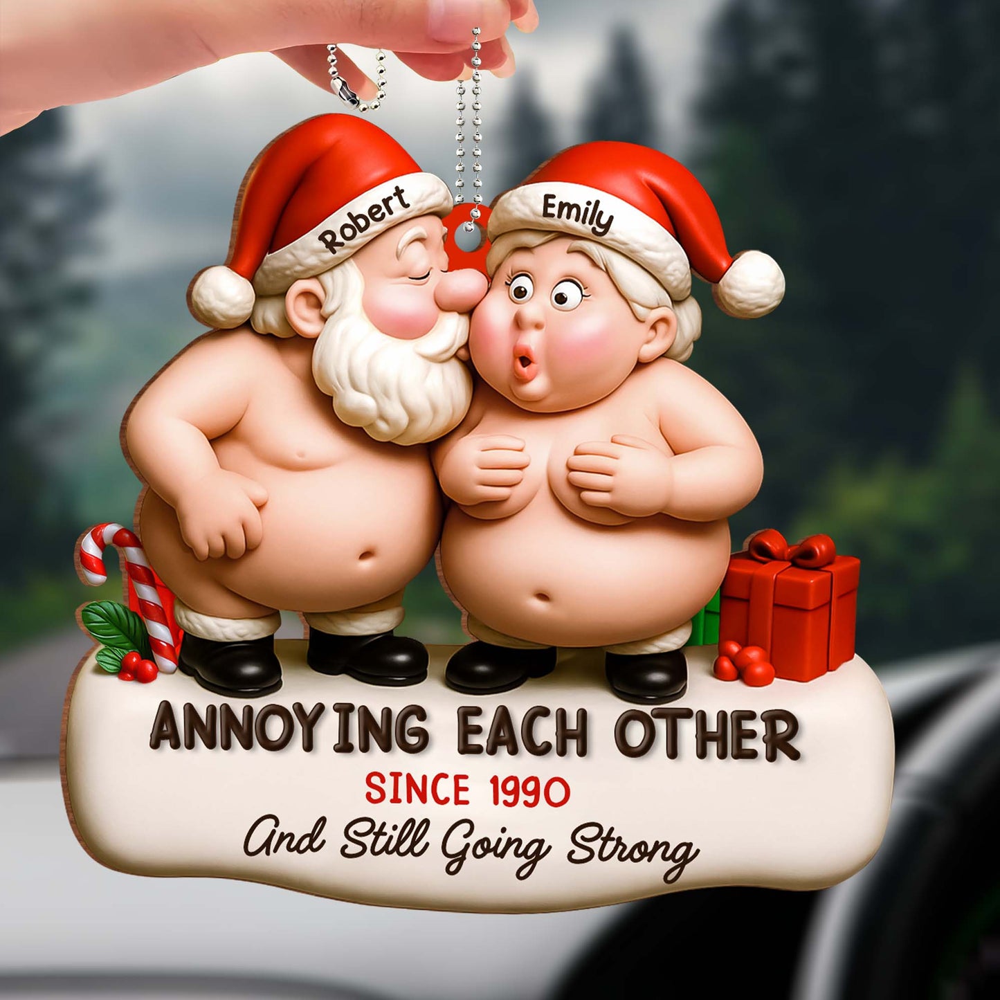 Annoying Each Other And Still Going Strong, Santa Hats