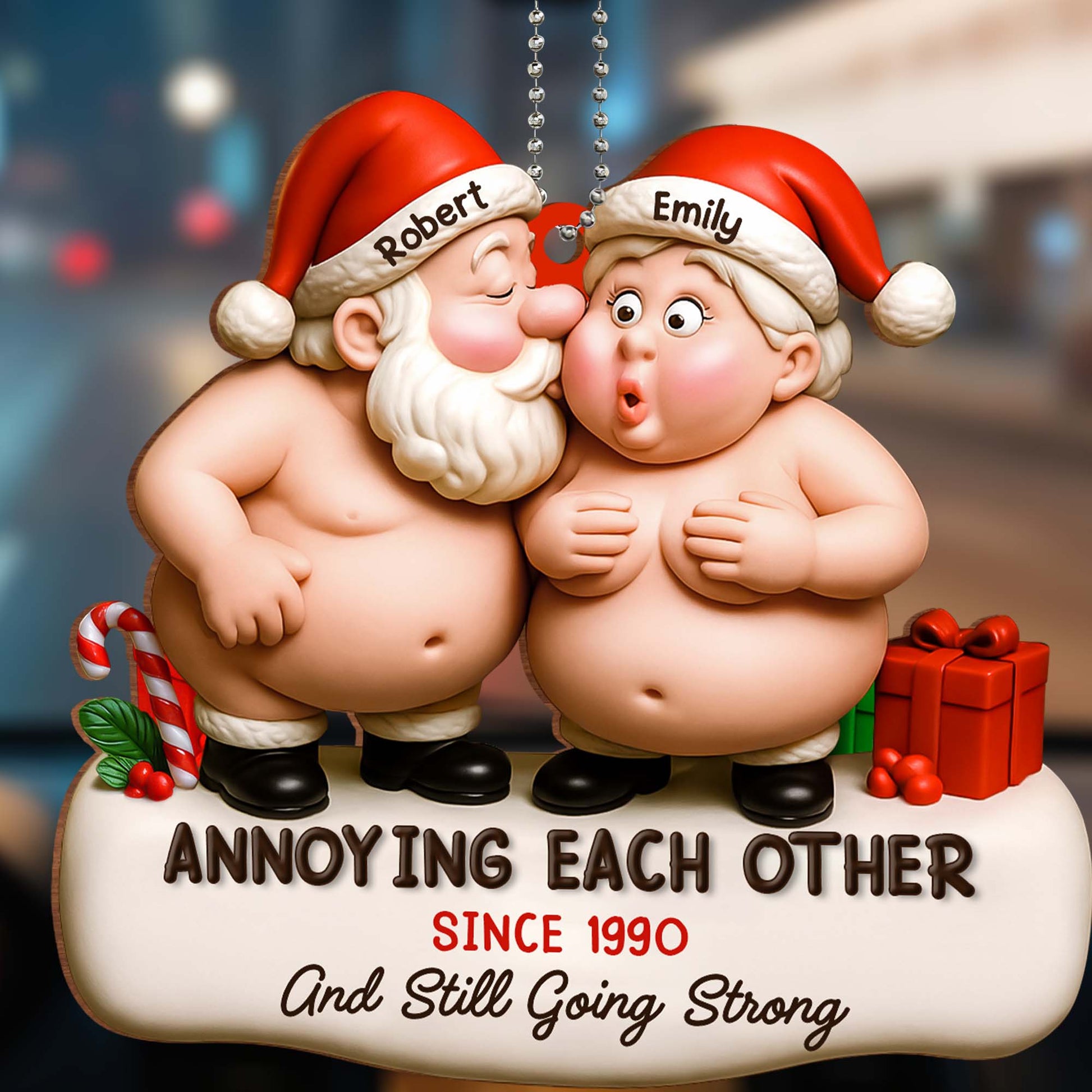 Annoying Each Other And Still Going Strong, Santa Hats