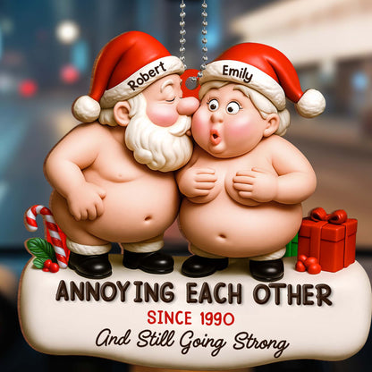 Annoying Each Other And Still Going Strong, Santa Hats