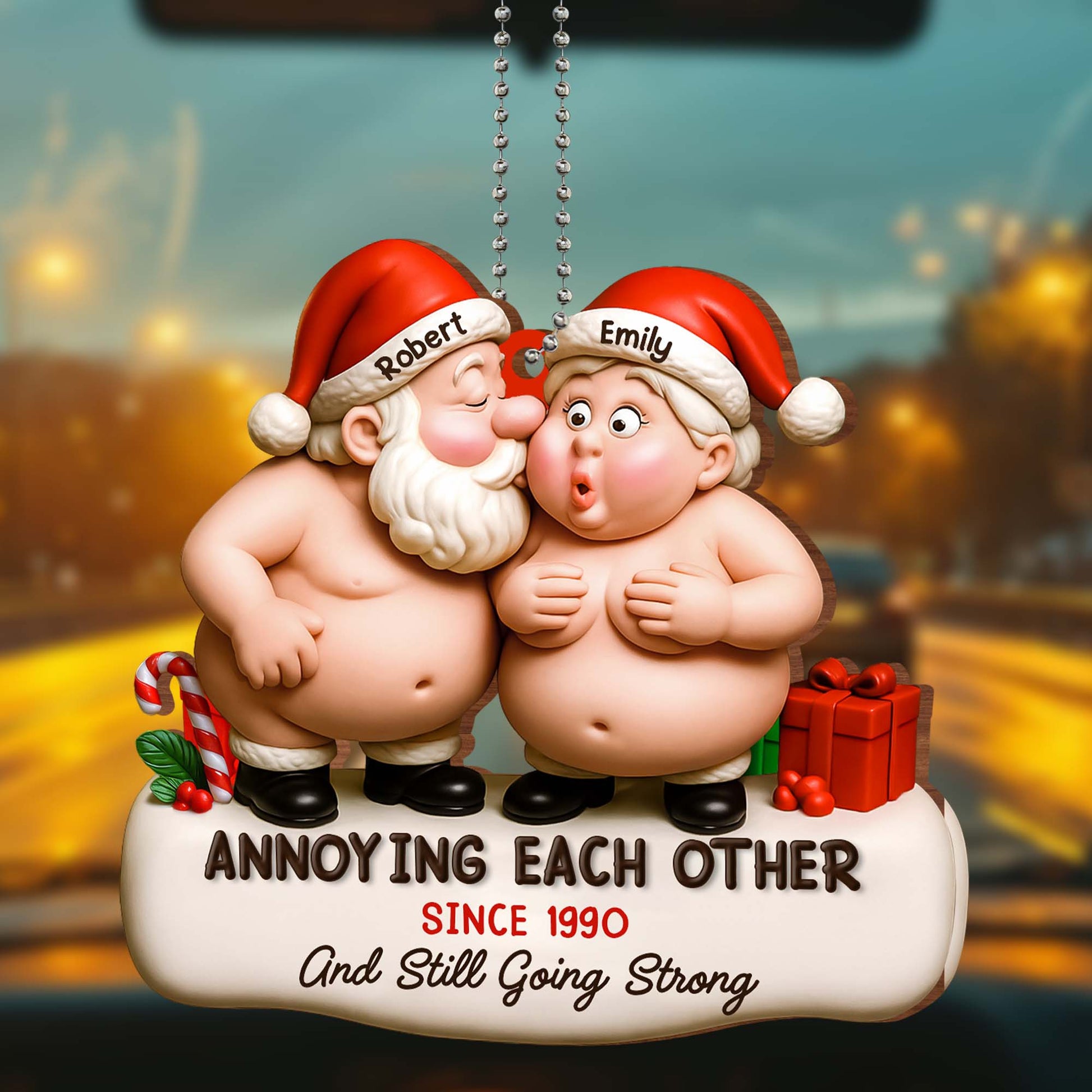 Annoying Each Other And Still Going Strong, Santa Hats