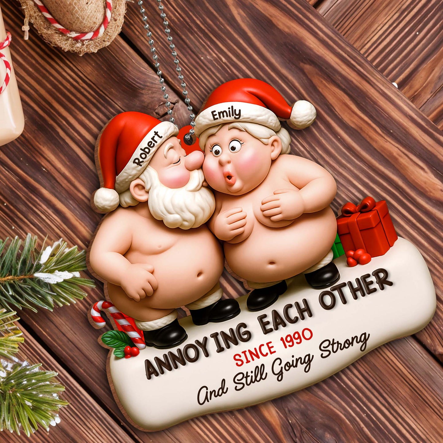 Annoying Each Other And Still Going Strong, Santa Hats