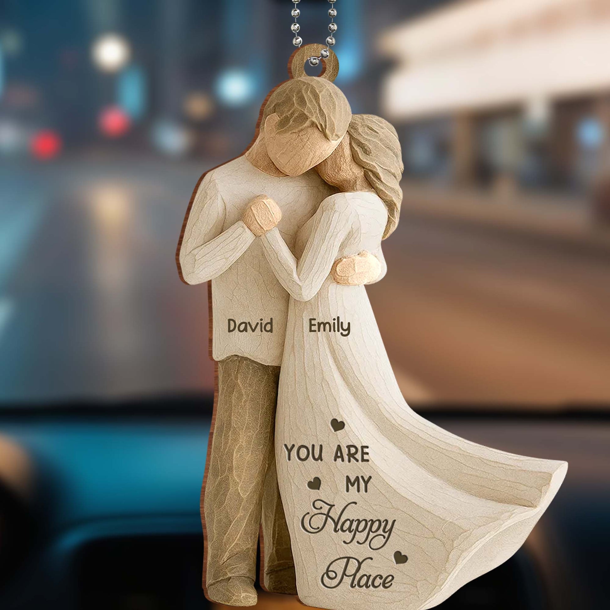 You Are My Happy Place, Couple Embracing