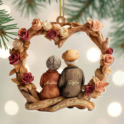 From Our First Kiss Till Our Last Breath, Couple And Roses