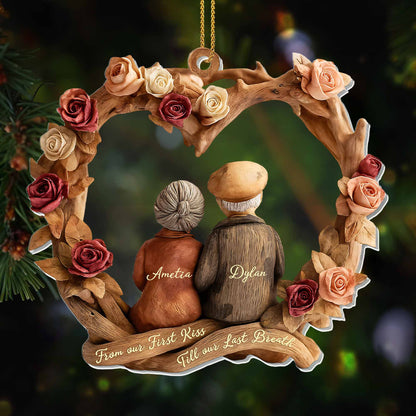 From Our First Kiss Till Our Last Breath, Couple And Roses