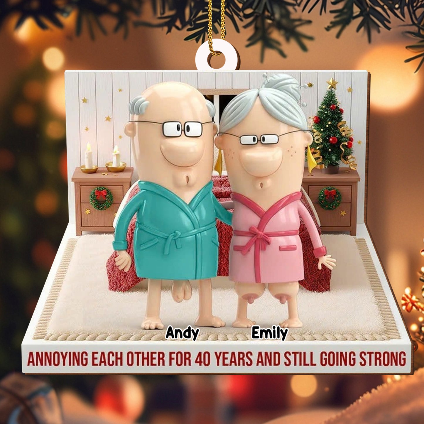 Annoying Each Other And Still Going Strong, Elderly Couple